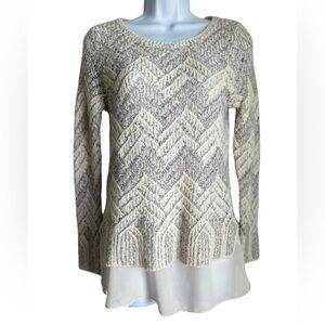 LUCKY BRAND KNIT SWEATER